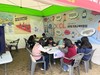 신안교육지원청 튤립축제 방문객에 글로컬 미래교육 박람회 홍보