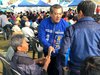 유근기 곡성군수 예비후보 면민의 날 행사장 찾아