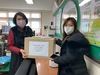 장흥교육지원청 장흥교육책자와 마스크 학교로 방문 배부