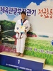 삼호서초 윤정빈 학생 문체부장관기 전국태권도대회 금메달 획득