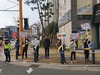 동부교육지원청 유관기관 합동 교통안전 캠페인 실시