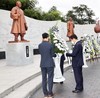 윤건영 충북교육감 77주년 광복절 3·1공원 참배