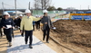 김병우 충북교육감 해빙기 신축 건설현장 시찰