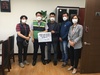 제주도교육청 무농약 감귤쥬스 특수학교에 전달