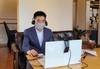 유성수 교육위원장 청소년 의회교실 참여