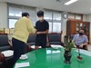 영광교육지원청 집중호우 피해학생 격려 방문