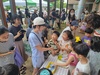 신용유치원 텃밭 채소 나눔장터 개최