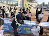 보성교육지원청 등굣길 학교폭력 예방 캠페인 전개