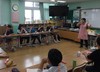 일도초 학생들 구강교육 및 불소도포 실시