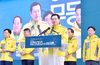 이용섭 시장 제1회 무등산권 지이오(GEO)마라톤 대회 참석