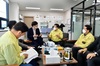 유두석 장성군수 마스크 제조업체 화진산업 위문