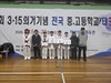 아라중 제21회 3·15의거 기념 전국 중·고등학교 태권도대회 은메달 2개 쾌거